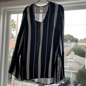 Long sleeve striped Faithfull dress